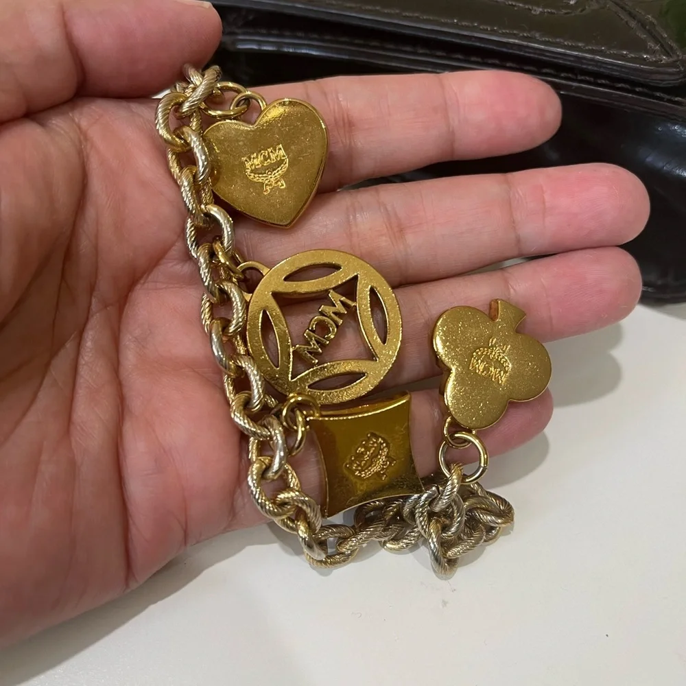 MCM Patent Sling Bag - Picture 8 of 15